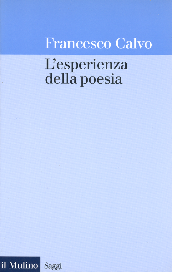 Copertina del libro L'esperienza della poesia