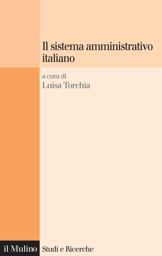 Copertina del libro Il sistema amministrativo italiano