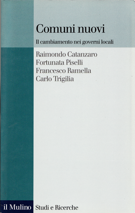 Copertina del libro Comuni nuovi