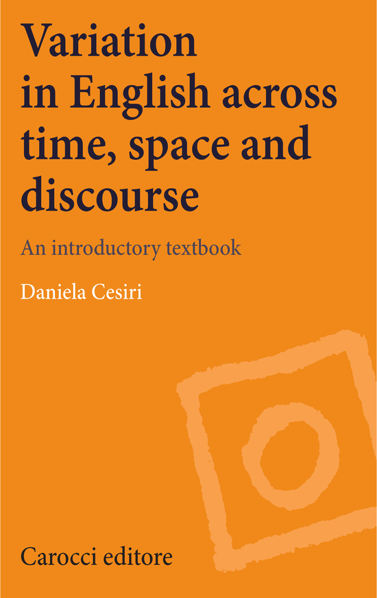 Copertina del libro Variation in English across time, space and discourse