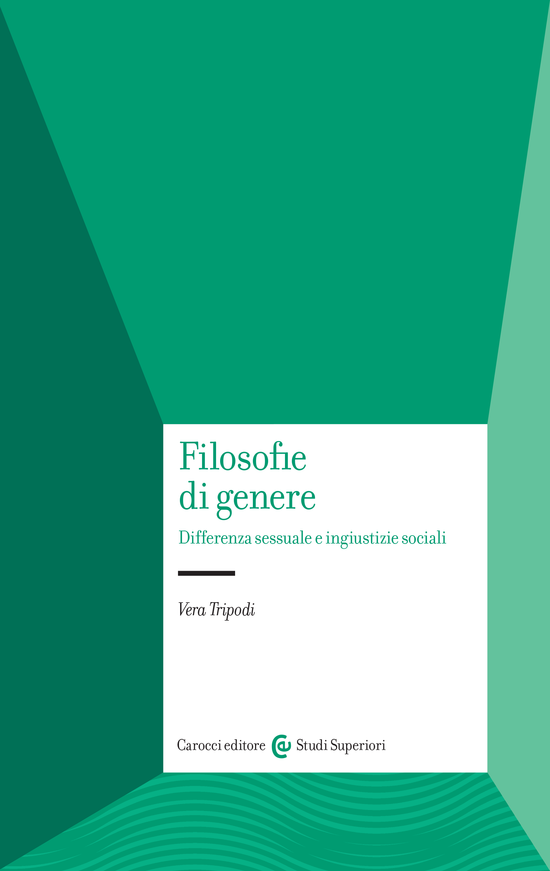 Copertina del libro Filosofie di genere