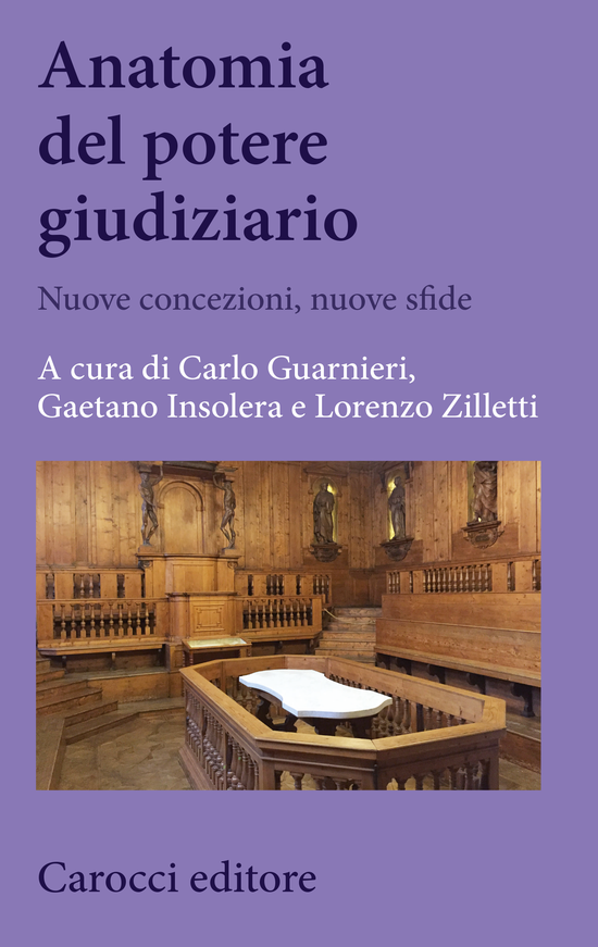 Copertina del libro Anatomia del potere giudiziario (Nuove concezioni, nuove sfide)