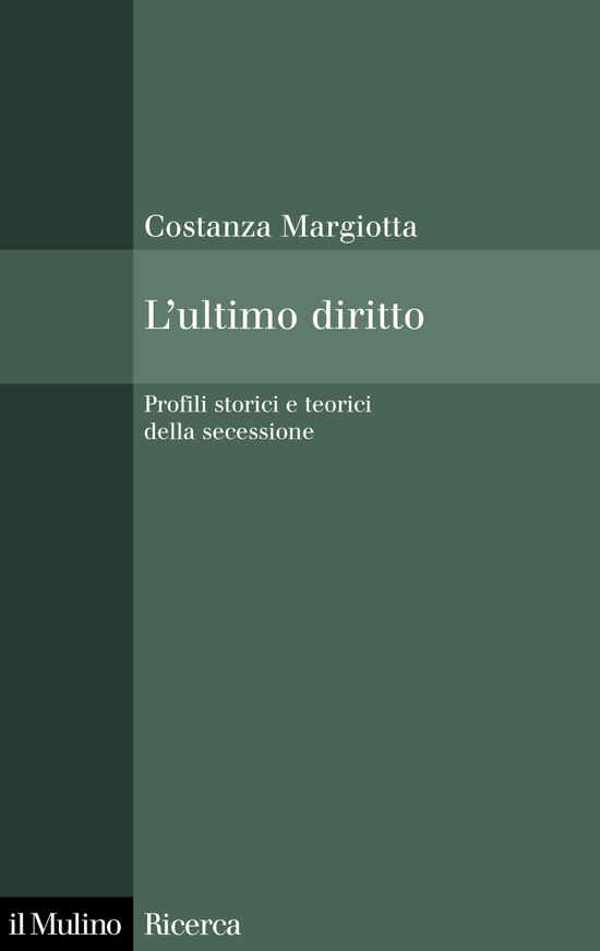 Copertina del libro L'ultimo diritto