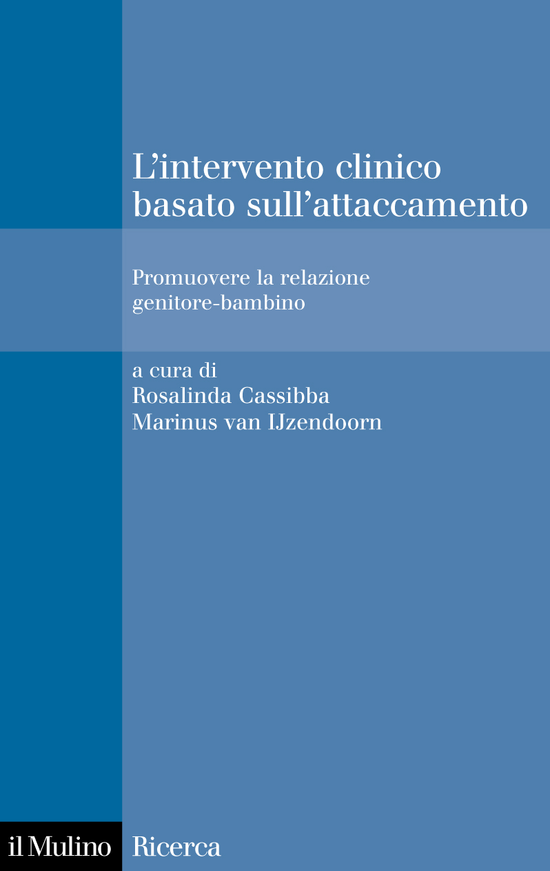 Copertina del libro L'intervento clinico basato sull'attaccamento