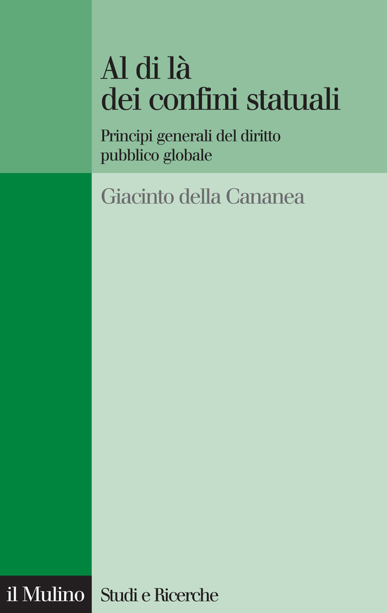 Copertina del libro Al di là dei confini statuali